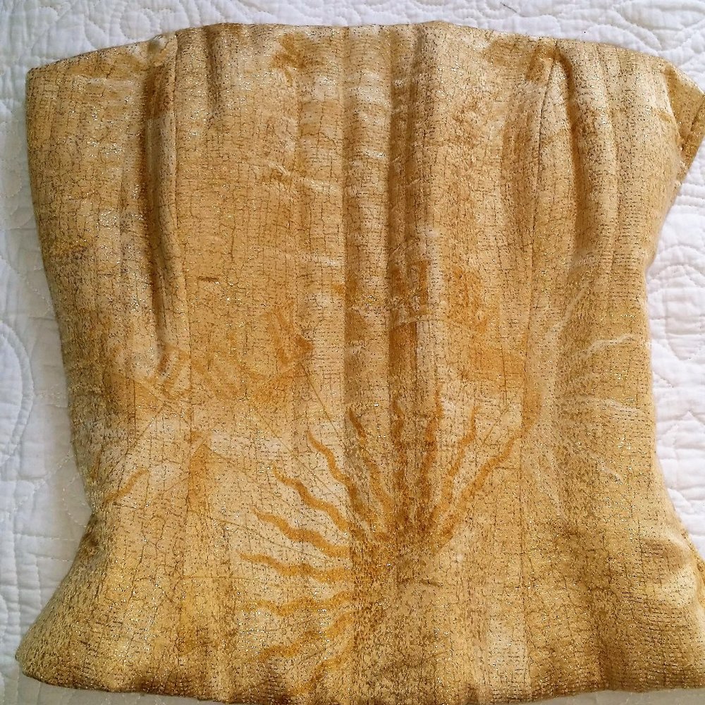 LINDA ALLARD Ellen Tracy Vintage Silk Top-Small